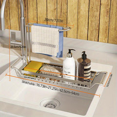 Kitchen Sink Drain Basket Stainless Steel Sink Rack