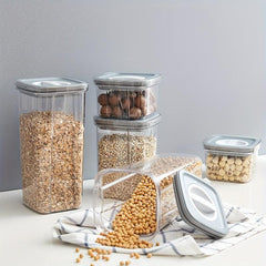 Clear Airtight Food Storage Containers with Lids