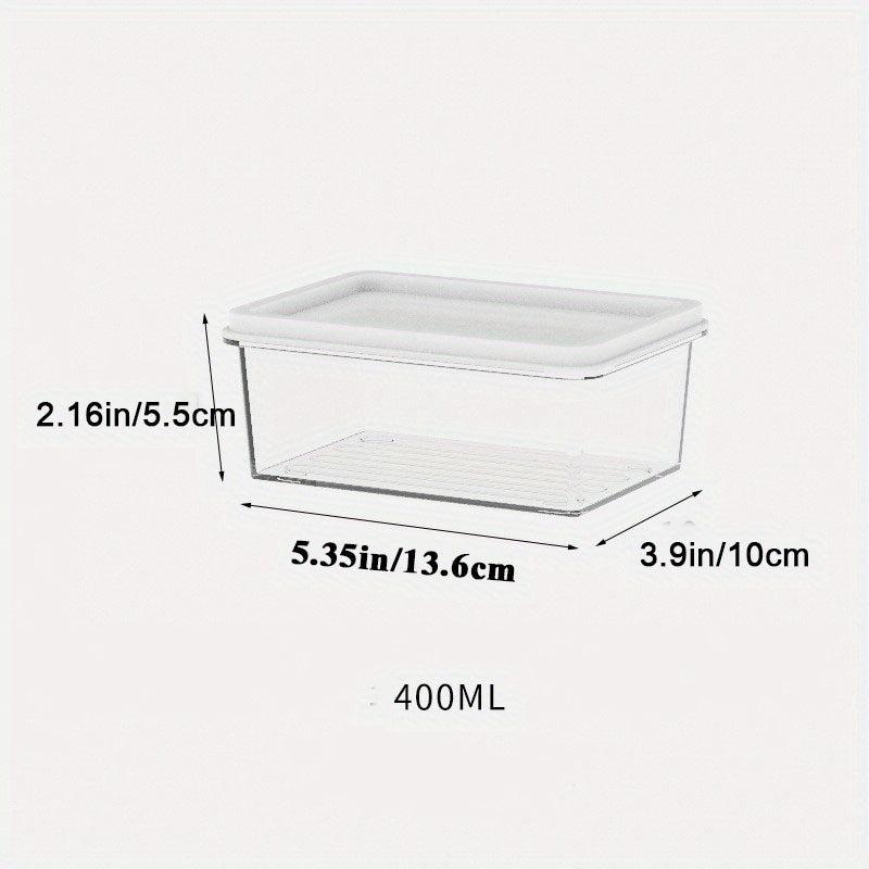 1pc Reusable Food Containers with Airtight Lids BPA Free Boxes for Deli
