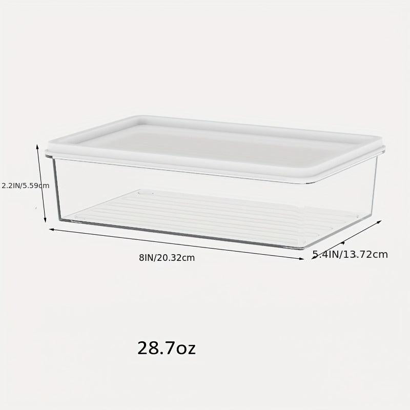 1pc Reusable Food Containers with Airtight Lids BPA Free Boxes for Deli