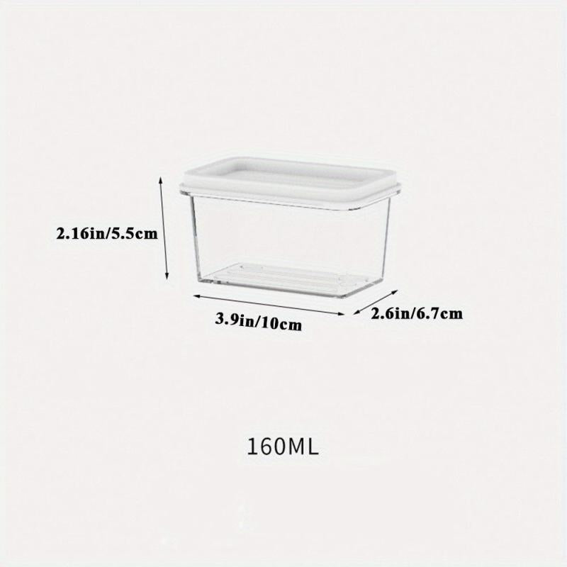 1pc Reusable Food Containers with Airtight Lids BPA Free Boxes for Deli