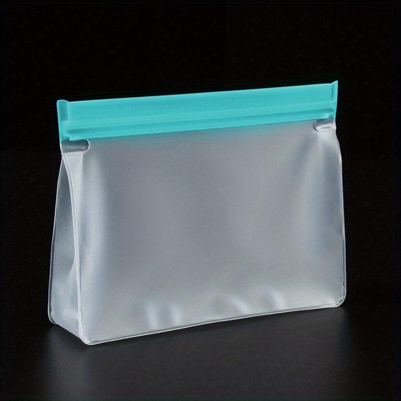 5pcs Sealed Food Plastic Bag Self sealing Bag Plastic Sealed Thickened