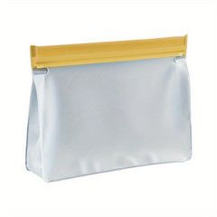 5pcs Sealed Food Plastic Bag Self sealing Bag Plastic Sealed Thickened