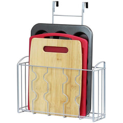 Cutting Board Organizer for Kitchen Cabinet Door, 2 Packs
