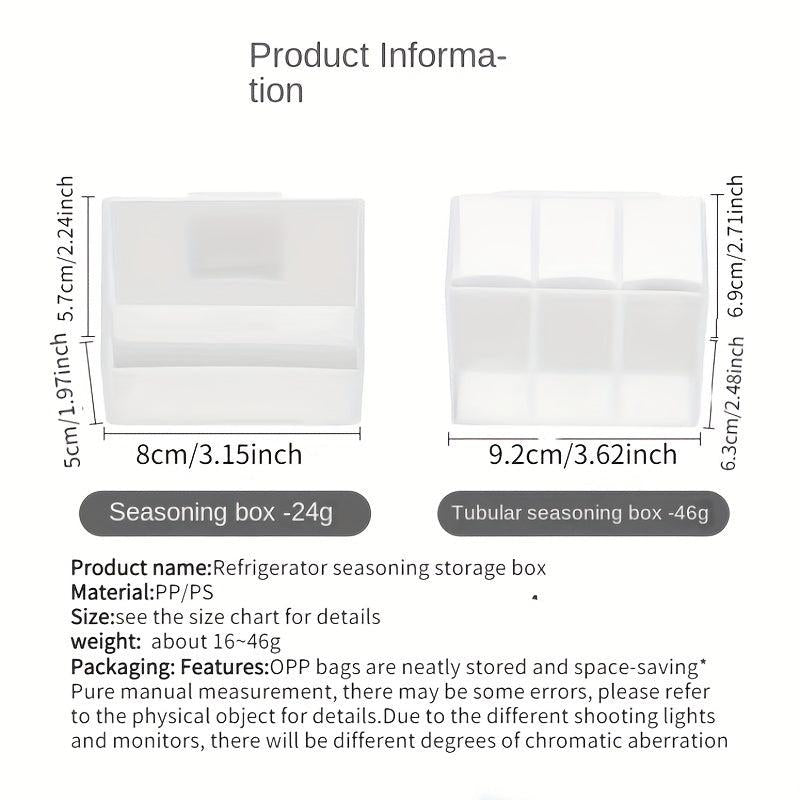 Multifunctional Fridge Storage Boxes - Set of 4