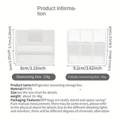 Multifunctional Fridge Storage Boxes - Set of 4