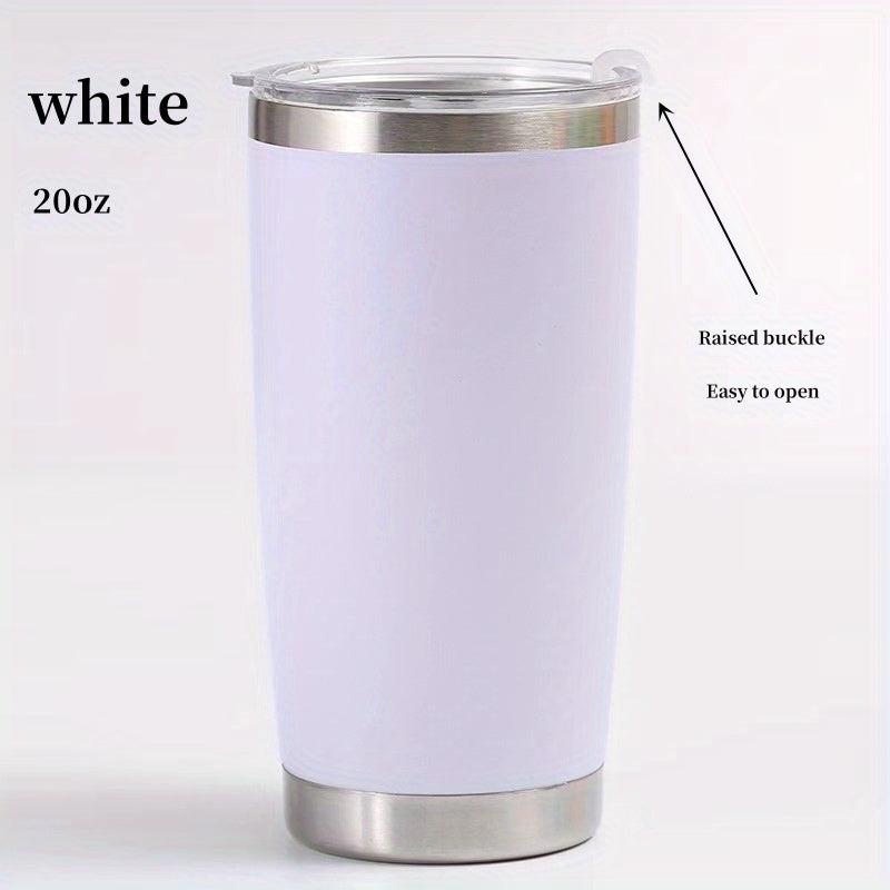 20oz Stainless Steel Vacuum Flask Insulated Cup with Lid