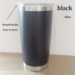 20oz Stainless Steel Vacuum Flask Insulated Cup with Lid