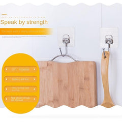 10 Heavy Duty Adhesive Hooks for Kitchen Bathroom Home