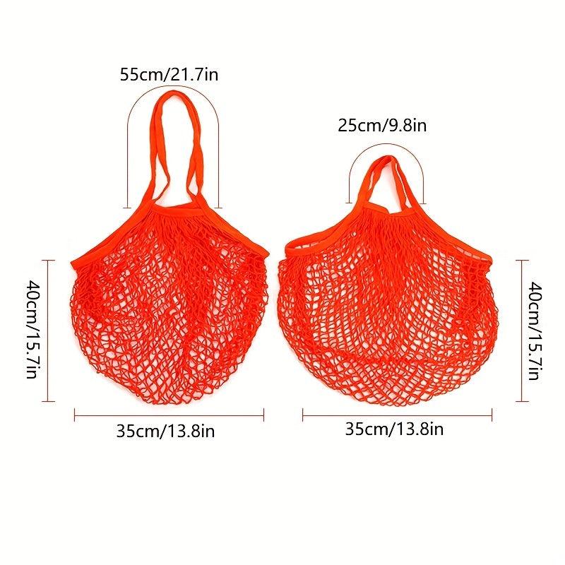 1pc Reusable Mesh Bag Portable Washable Kitchen Organizer