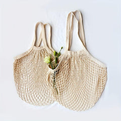 1pc Reusable Mesh Bag Portable Washable Kitchen Organizer