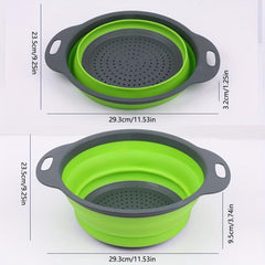 Multifunctional Drainage Basket Washing Basin Fruits Vegetables Cleaning
