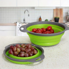 Multifunctional Drainage Basket Washing Basin Fruits Vegetables Cleaning