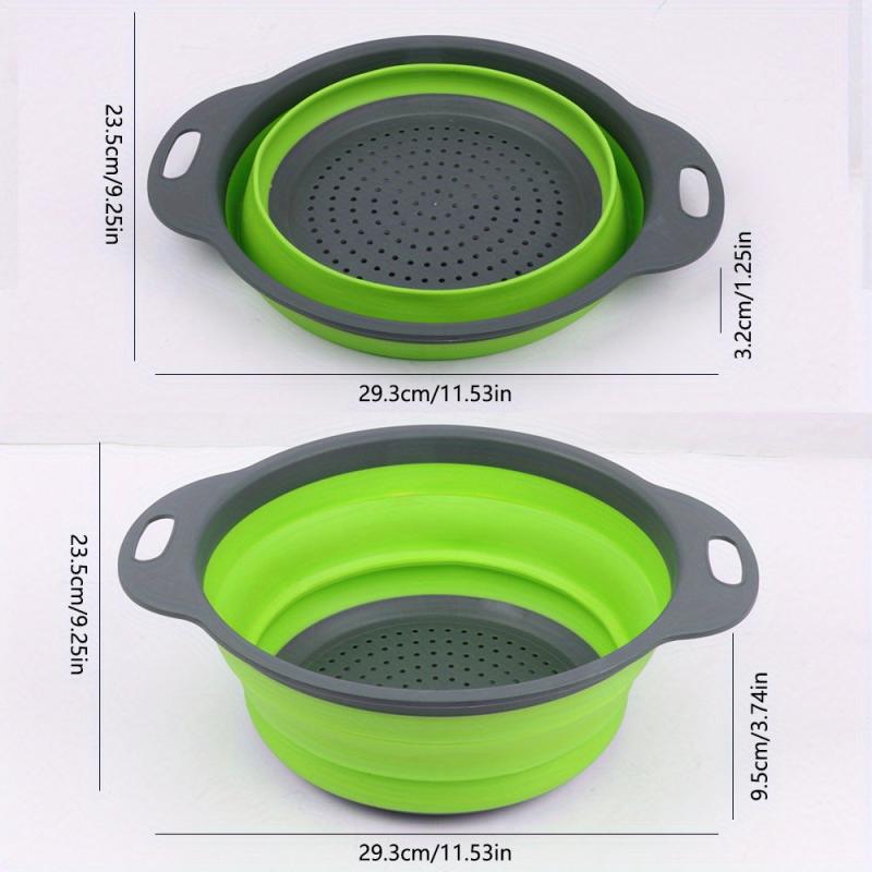 Multifunctional Drainage Basket Washing Basin Fruits Vegetables Cleaning