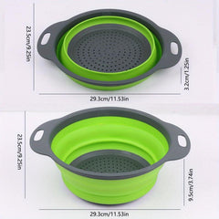 Multifunctional Drainage Basket Washing Basin Fruits Vegetables Cleaning