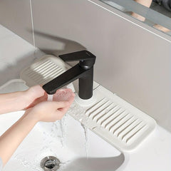 Silicone Faucet Anti-splash Pad Toilet Kitchen Pad Waterproof Thickening