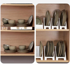 Japanese Kitchen Bowl and Dish Storage Rack Set