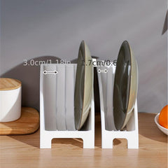 Japanese Kitchen Bowl and Dish Storage Rack Set