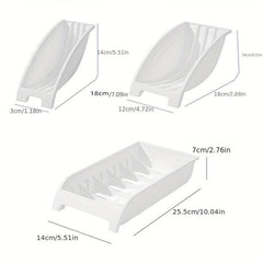 Japanese Kitchen Bowl and Dish Storage Rack Set