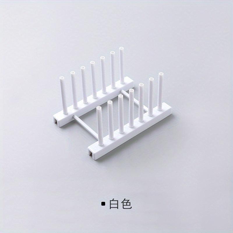 2pcs Dish And Bowl Storage Rack Large Capacity Tableware Storage