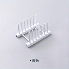 2pcs Dish And Bowl Storage Rack Large Capacity Tableware Storage