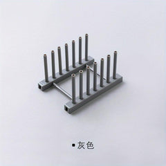 2pcs Dish And Bowl Storage Rack Large Capacity Tableware Storage