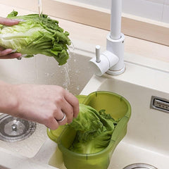 Kitchen Hanging Filter Drain Basket Multifunctional Storage Rack