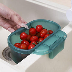 Kitchen Hanging Filter Drain Basket Multifunctional Storage Rack