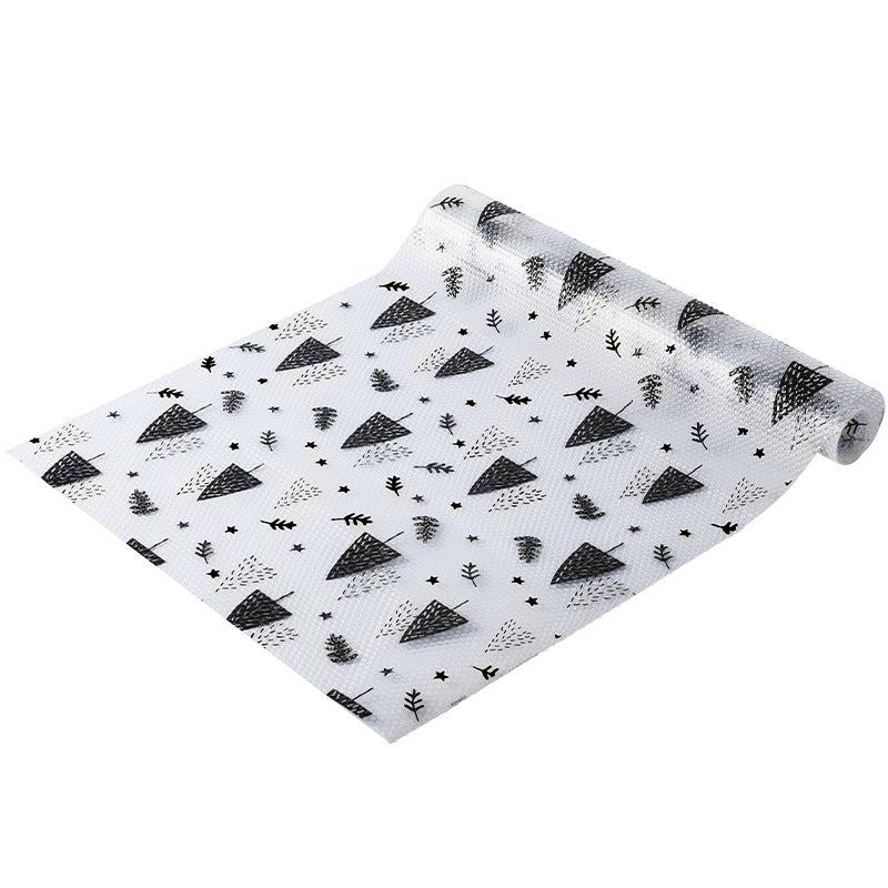 Waterproof Non Slip Tree Leaf Shelf Pad 47 24inch