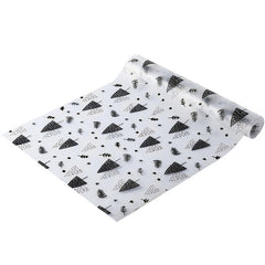 Waterproof Non Slip Tree Leaf Shelf Pad 47 24inch