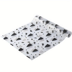 Waterproof Non Slip Tree Leaf Shelf Pad 47 24inch