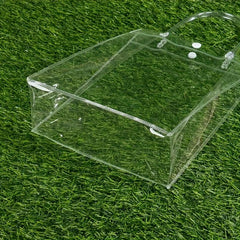 3pcs Transparent PVC Tote Gift Bags
