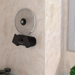 Wall Mount Pot Lid Holder Organizer Storage Rack Kitchen