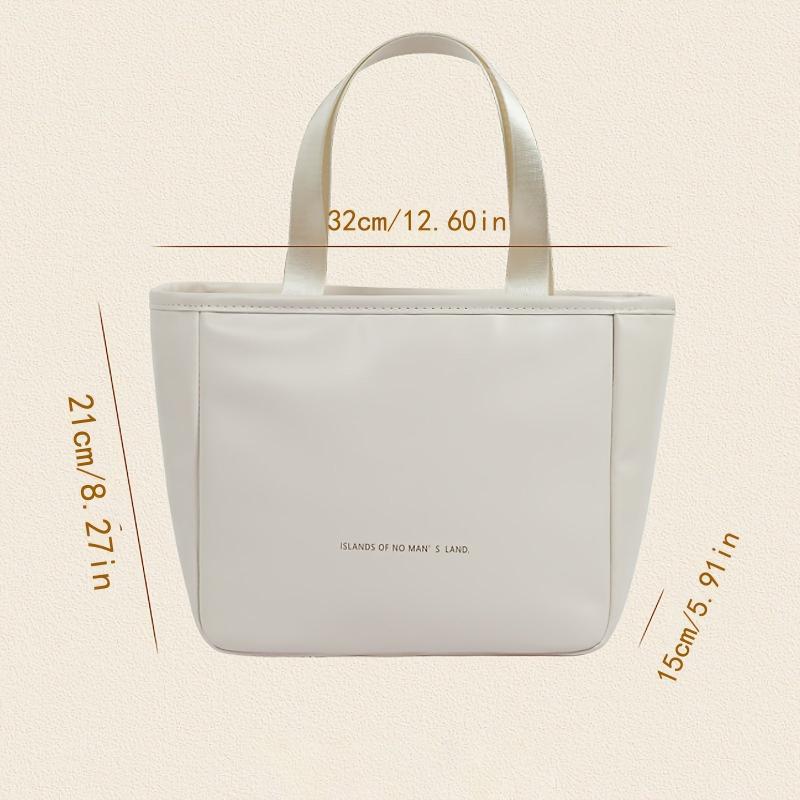 Women's Insulated Lunch Bag with Ice Pack, Waterproof Tote for Outdoor Picnic