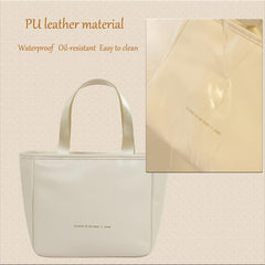 Women's Insulated Lunch Bag with Ice Pack, Waterproof Tote for Outdoor Picnic
