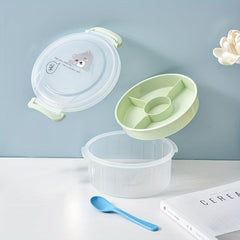 Double Layer Plastic Lunch Box for Teenagers and Workers
