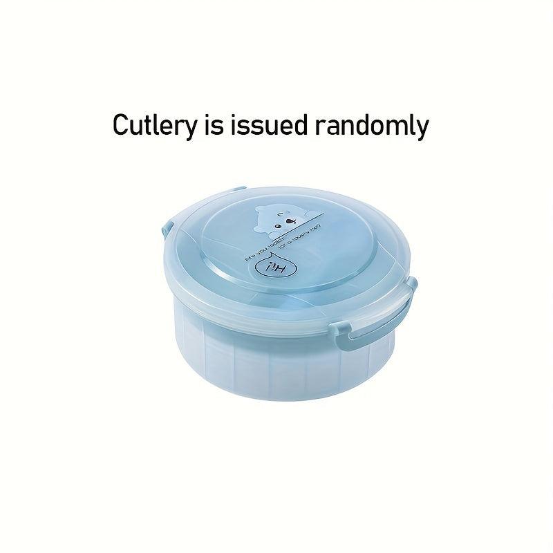 Double Layer Plastic Lunch Box for Teenagers and Workers
