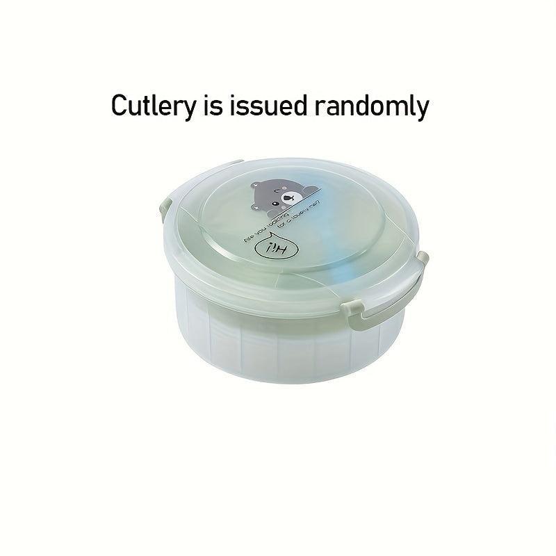Double Layer Plastic Lunch Box for Teenagers and Workers