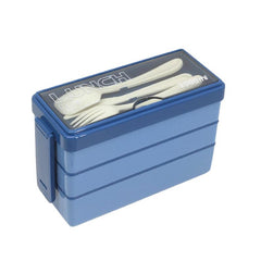 Large Capacity Three Layer Lunch Box Leakproof Food Container