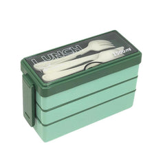 Large Capacity Three Layer Lunch Box Leakproof Food Container