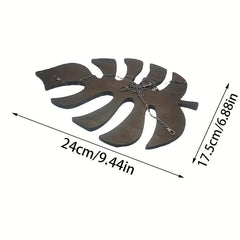 Monstera Wine Rack Hanging Glass Ceiling Bracket Household Storage
