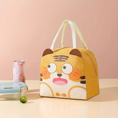 Insulated Cartoon Bento Bag Multifunctional Lunch Bag Waterproof Hand Washable