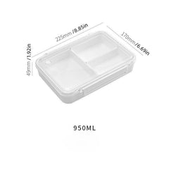 Leakproof Lunch Box for Office Workers Students Adults Microwave Safe
