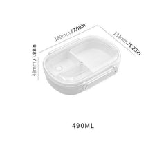 Leakproof Lunch Box for Office Workers Students Adults Microwave Safe