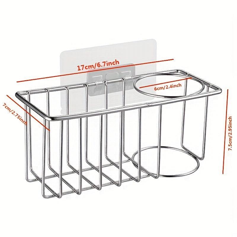 Stainless Steel Sink Sponge Storage Rack