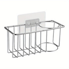 Stainless Steel Sink Sponge Storage Rack