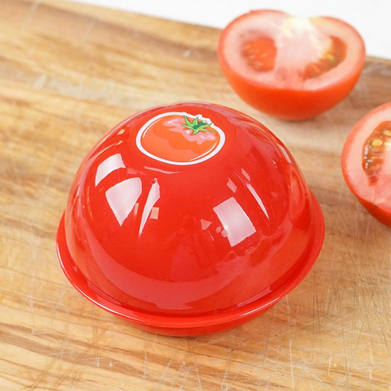 Tomato Plastic Storage Box 450ml Food Saver Container