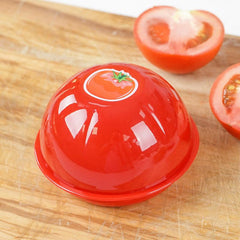 Tomato Plastic Storage Box 450ml Food Saver Container