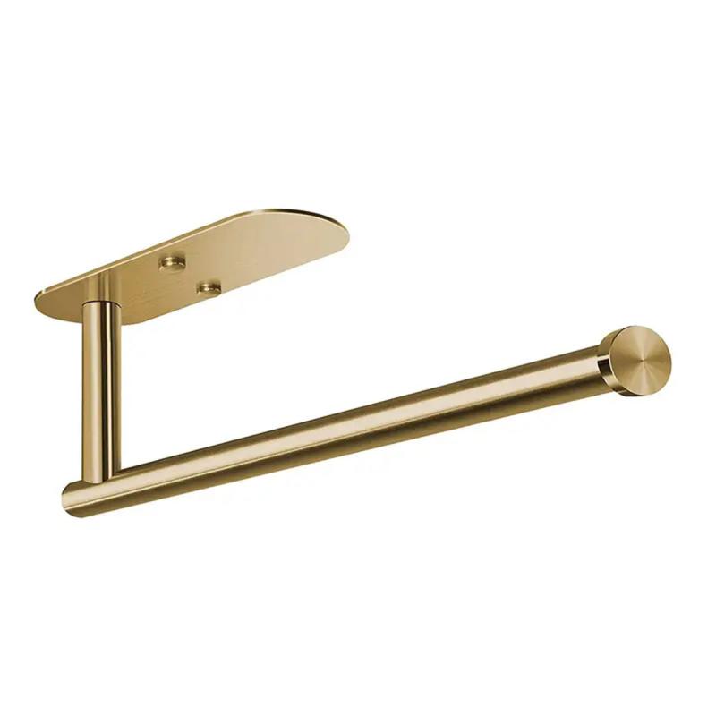 Single Hand Operable Paper Towel Rack Wall Mount