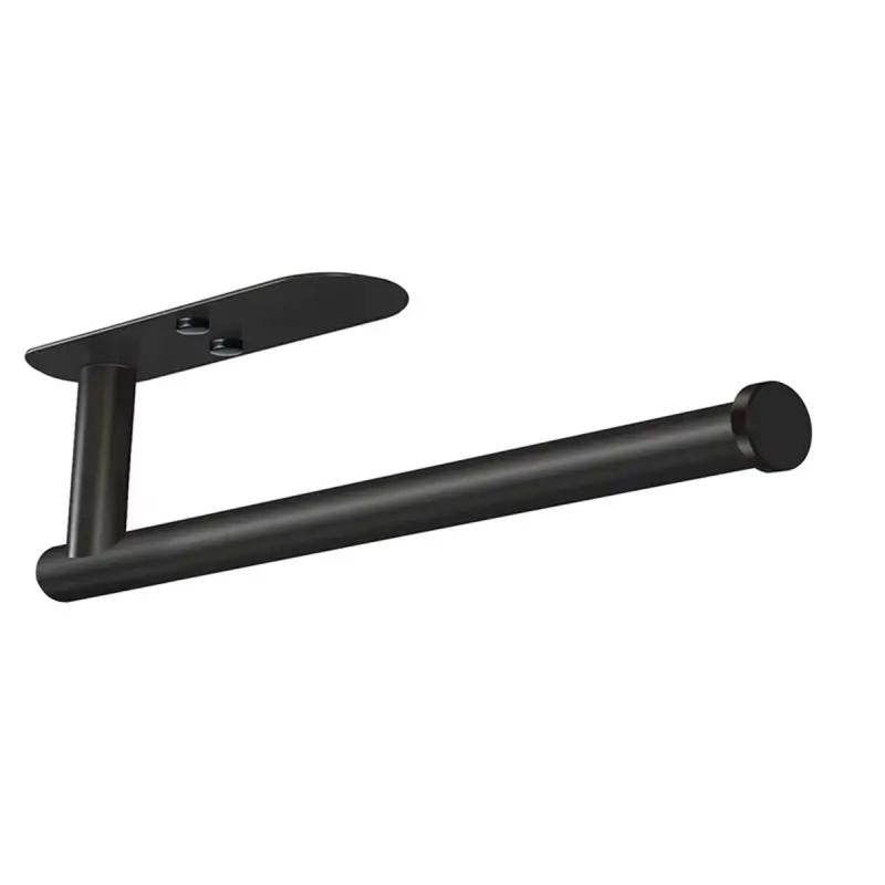 Single Hand Operable Paper Towel Rack Wall Mount